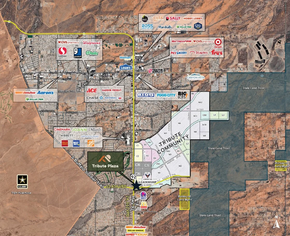 Tribute Plaza — Lease in Sierra Vista, AZ, photo 1 of 4