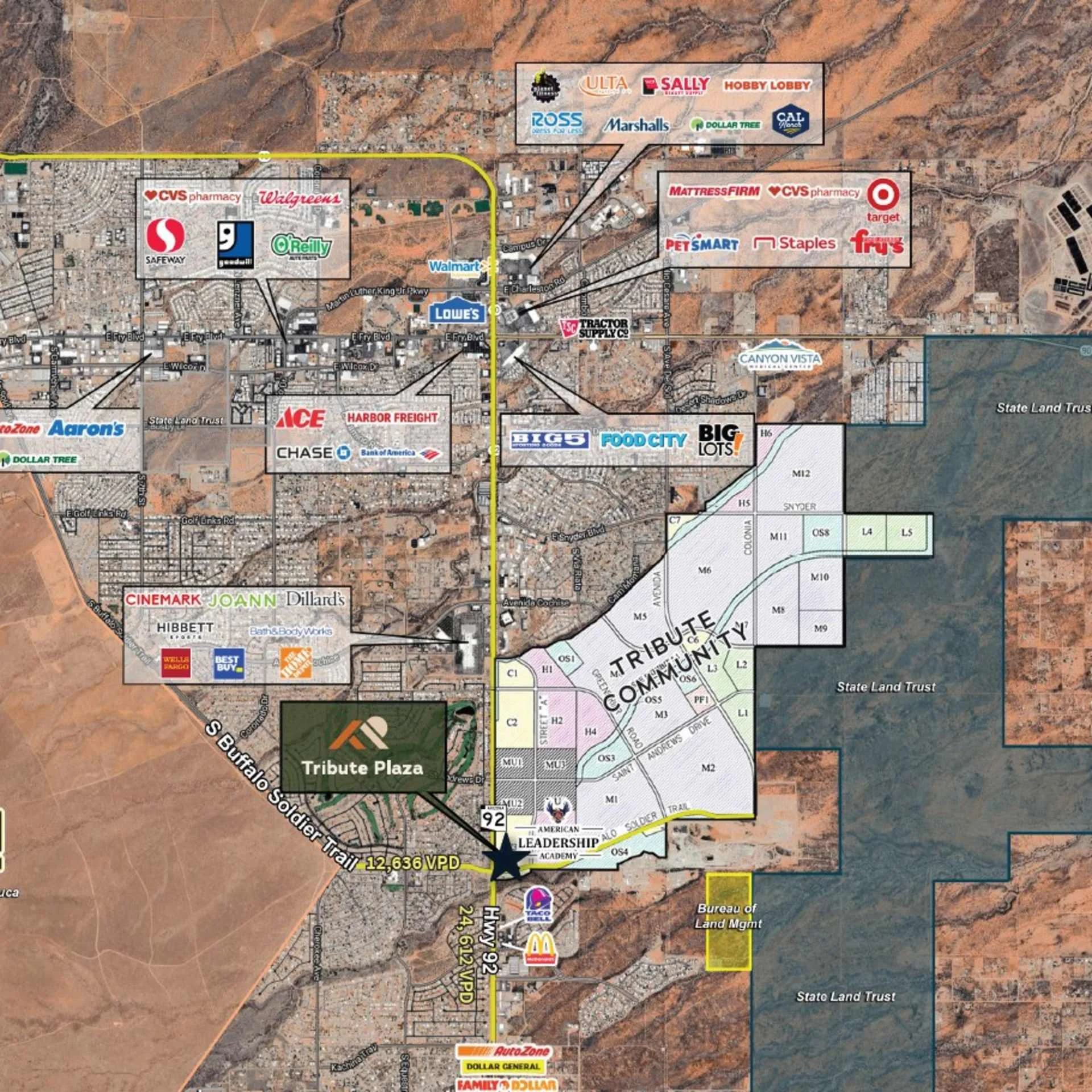 Tribute Plaza — Lease in Sierra Vista, AZ, photo 3 of 4