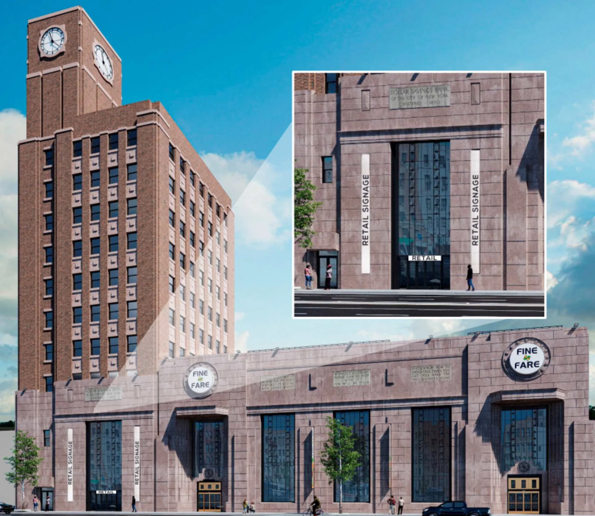 The Clock Tower Redevelopment | Lower Level Retail… — Lease in Bronx, NY, photo 4 of 4