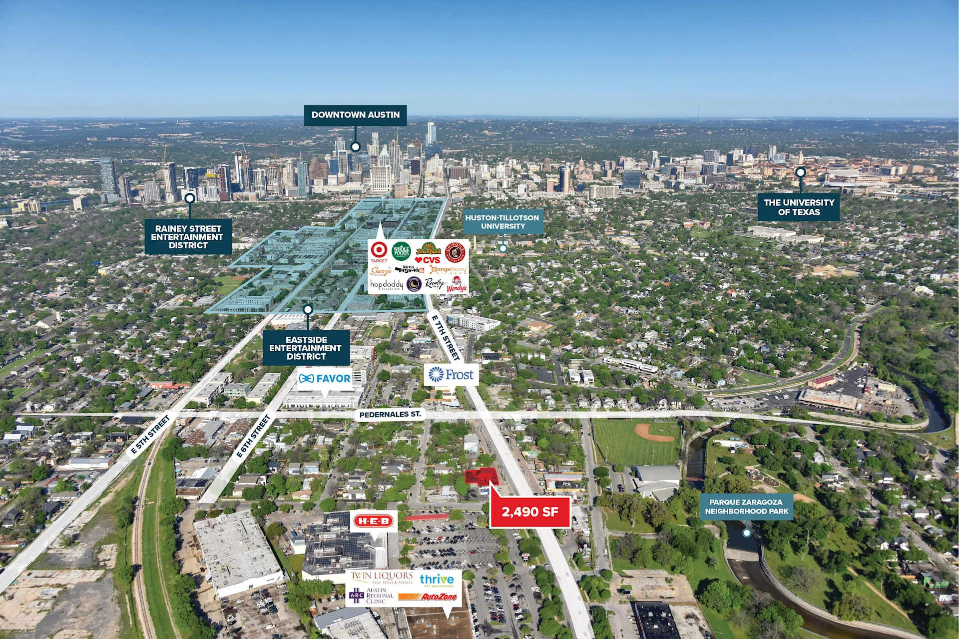 E 7th & Calles - retail in Austin, TX