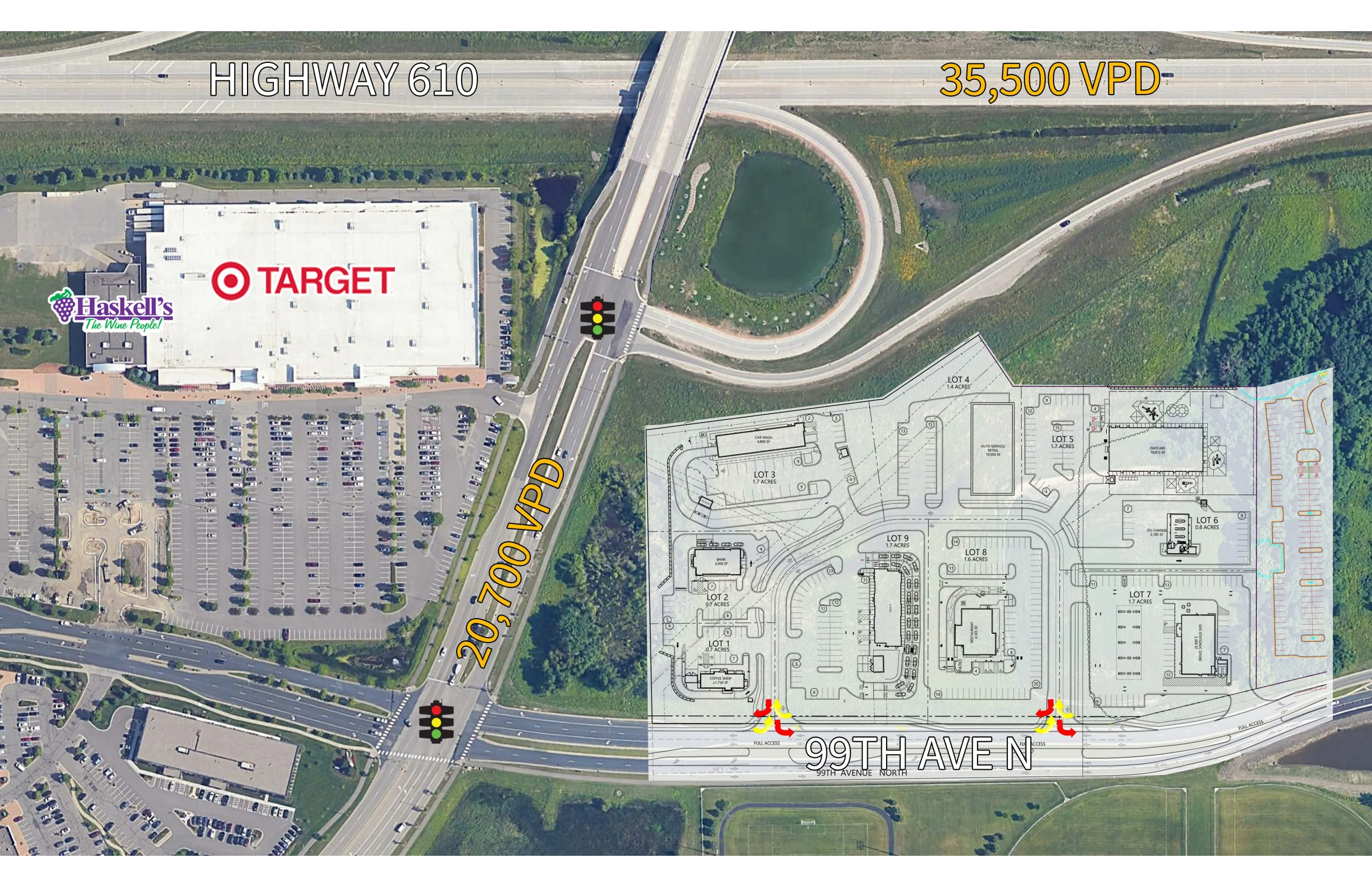 610 Village - retail in Maple Grove, MN
