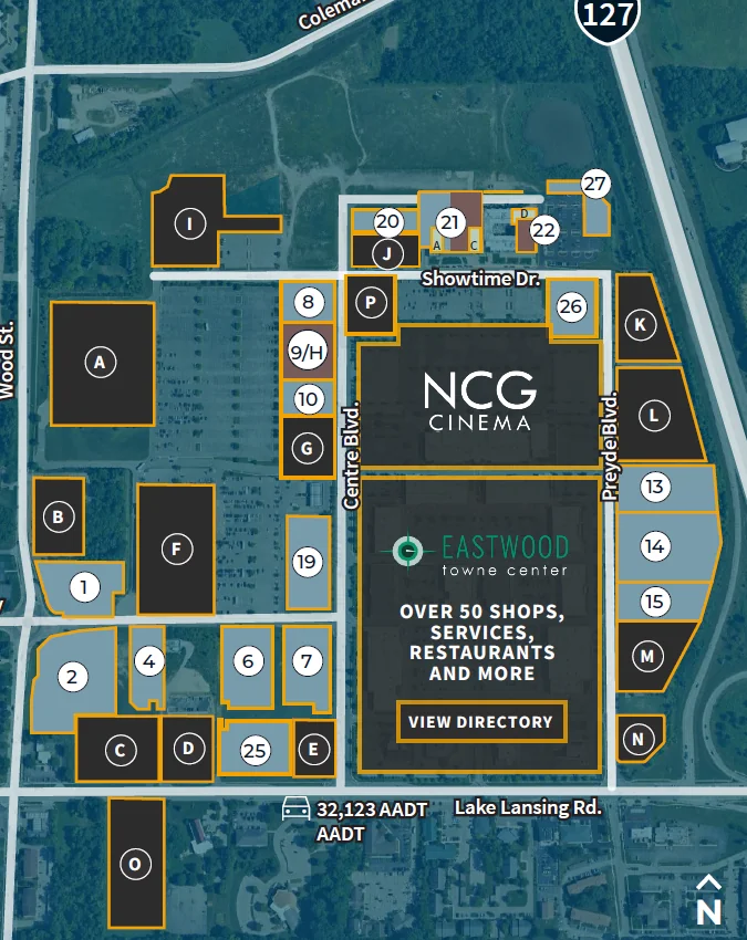 Eastwood Land & Retail Opportunities — Lease in Lansing, MI, photo 1 of 1