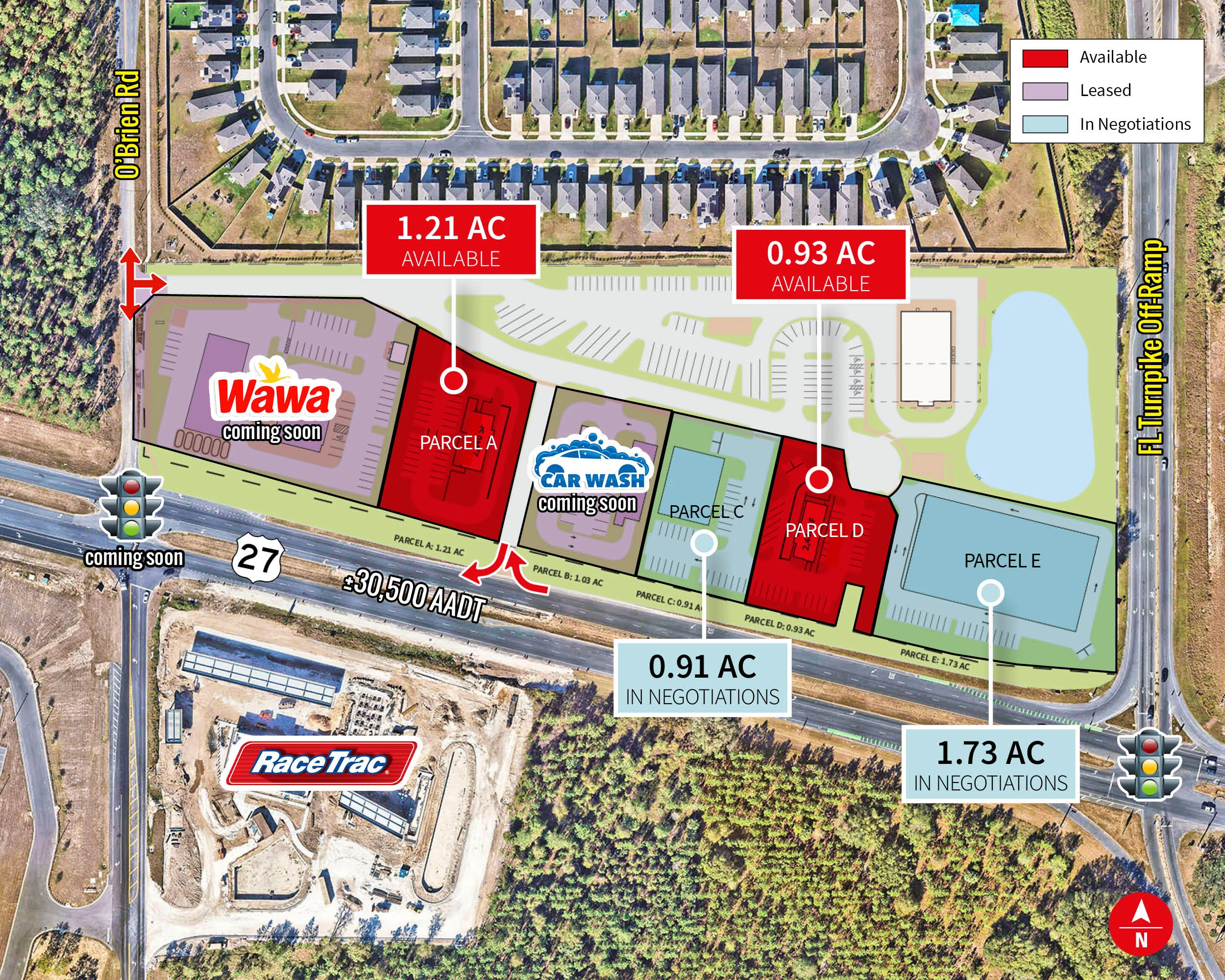 Groveland Retail Development — Lease in Groveland, FL, photo 1 of 2
