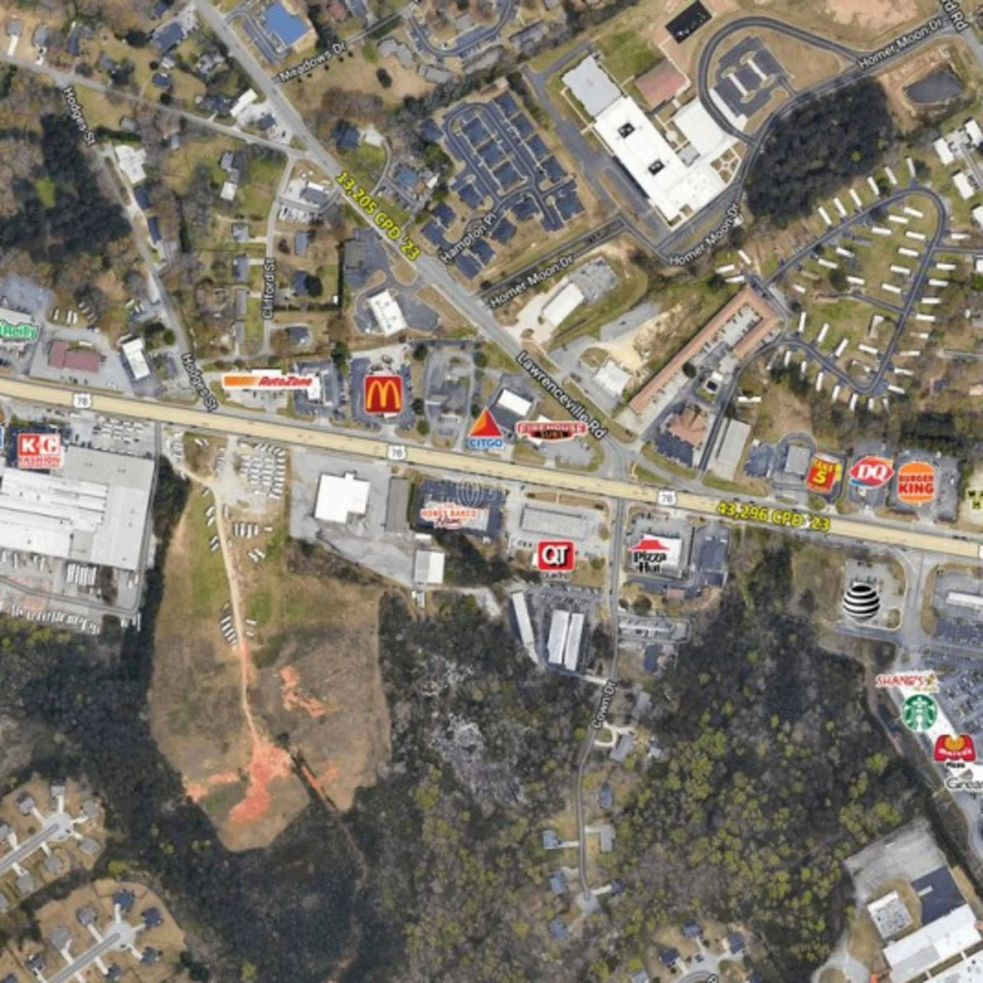 Hwy 78 & Lee Byrd Road — Lease in Loganville, GA, photo 3 of 4