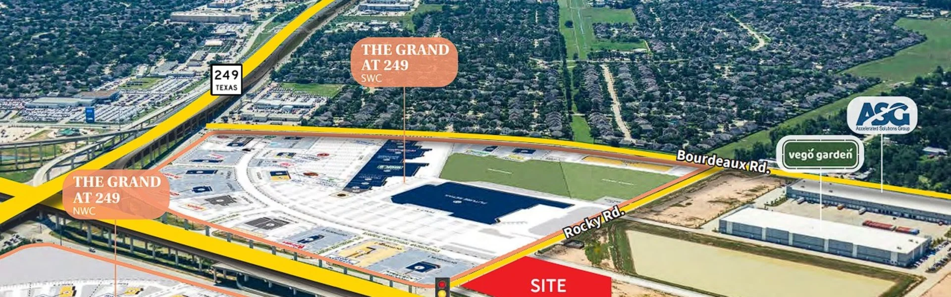 Grand Parkway & Rocky Road Pad — Lease in Tomball, TX, photo 4 of 4