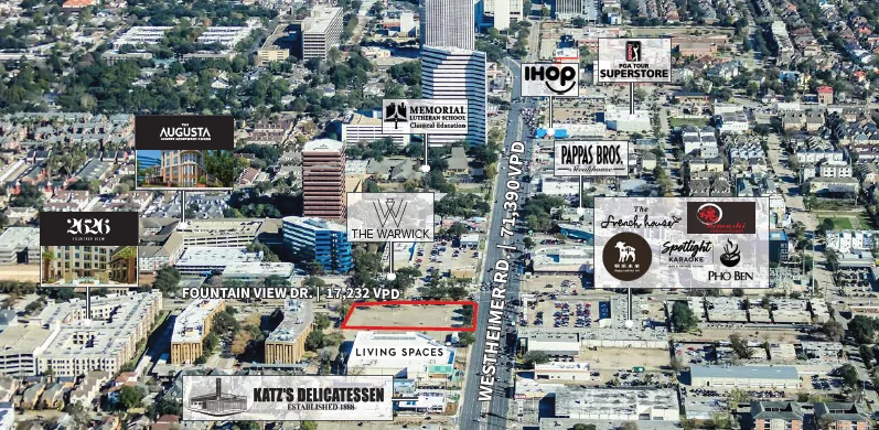 Fountain View Pad — Lease in Houston, TX, photo 1 of 4