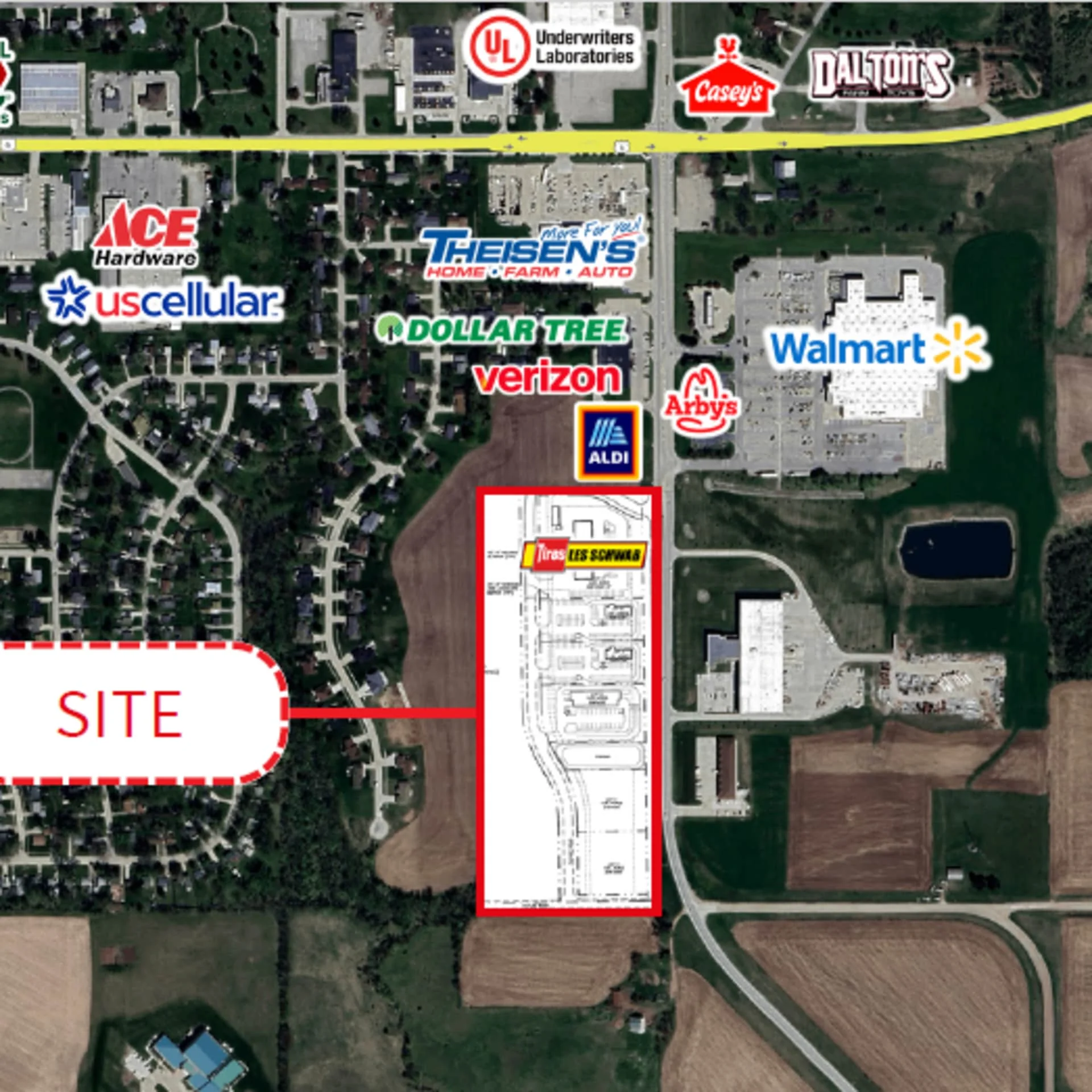 Iowa Speedway Drive & SW 9th St — Lease in Newton, IA, photo 1 of 1
