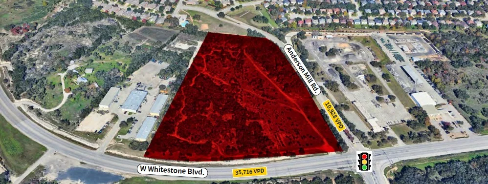 NWQ W Whitestone Blvd. & Anderson Mill Rd.