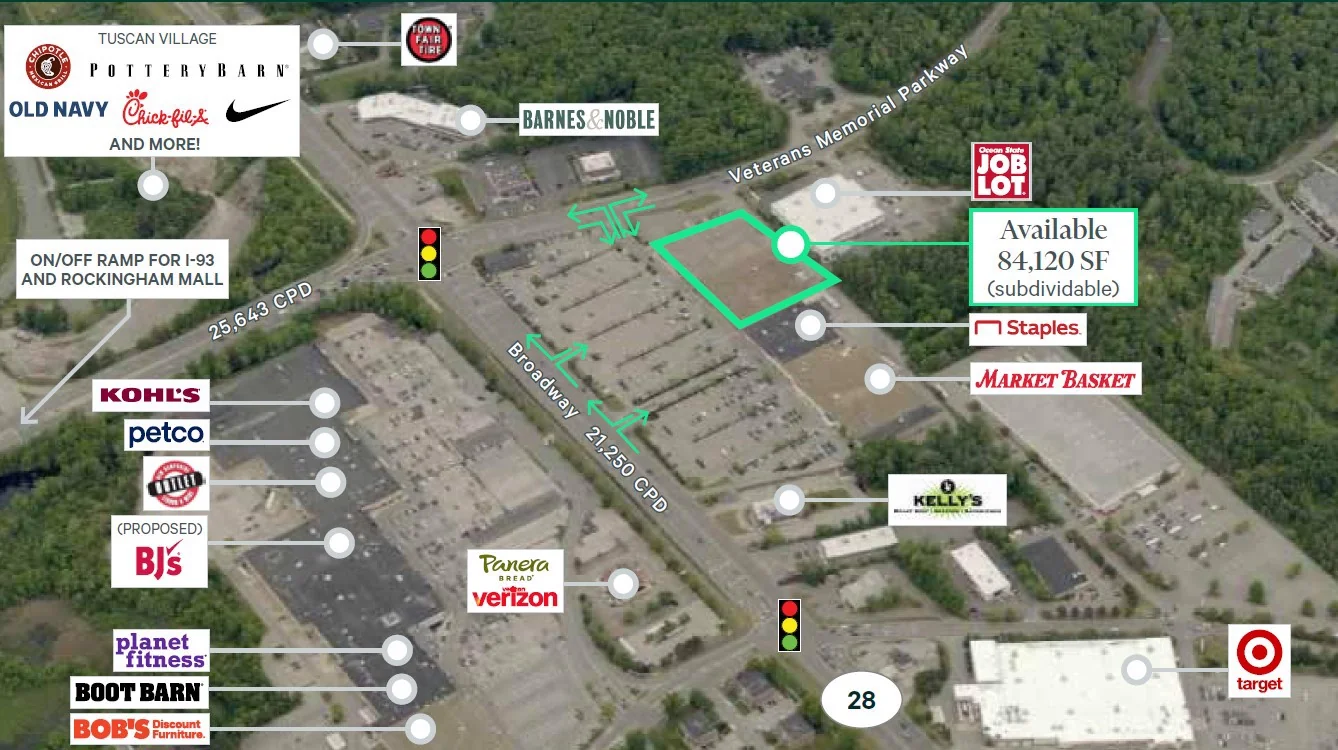 Retail in Salem, NH — Lease in Salem, NH, photo 1 of 1