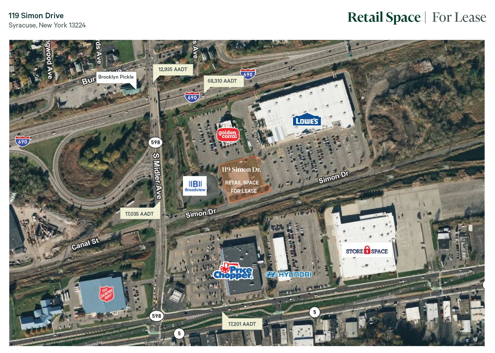 Retail in Syracuse, NY — Lease in Syracuse, NY, photo 1 of 4