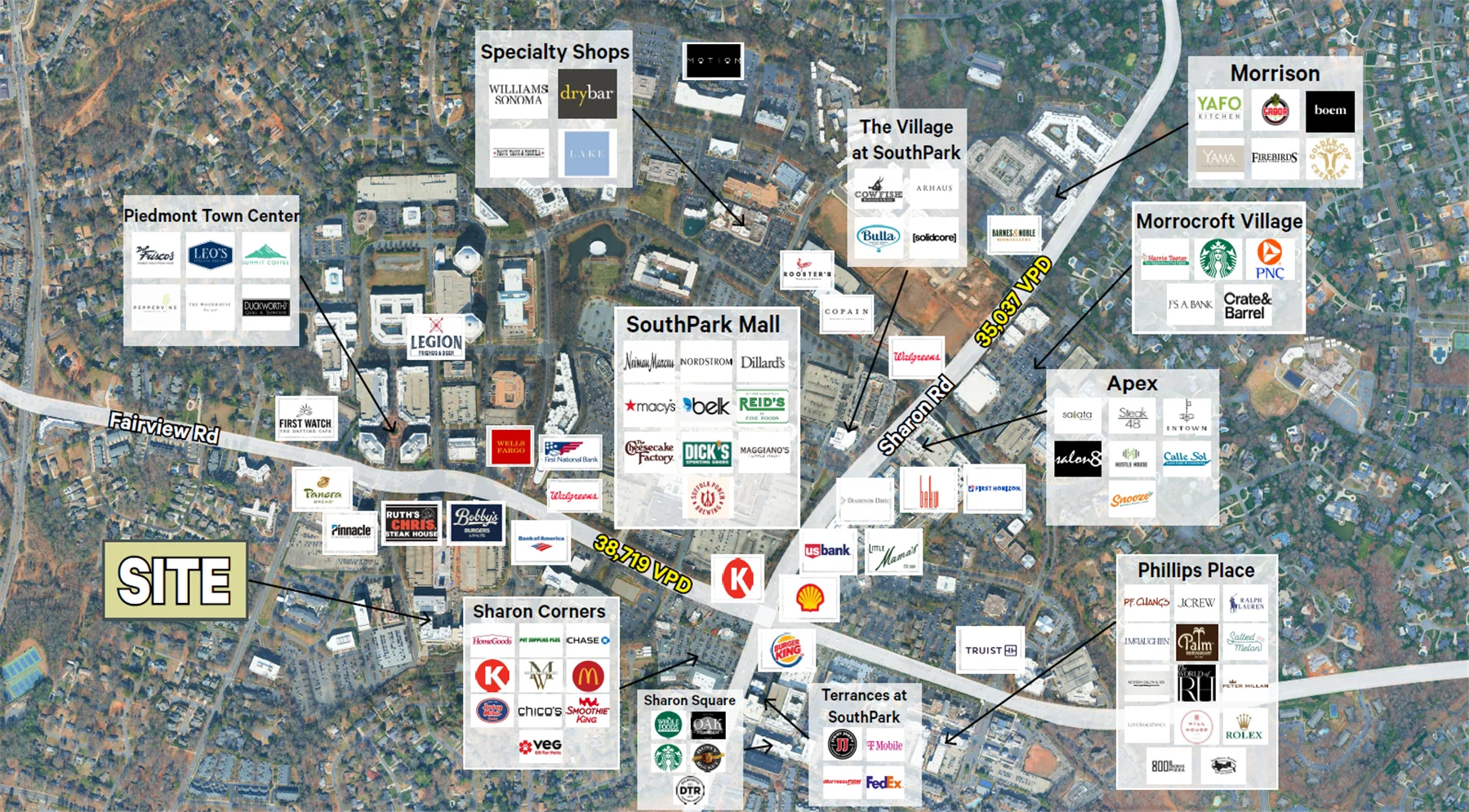 Retail in Charlotte, NC — Lease in Charlotte, NC, photo 2 of 3