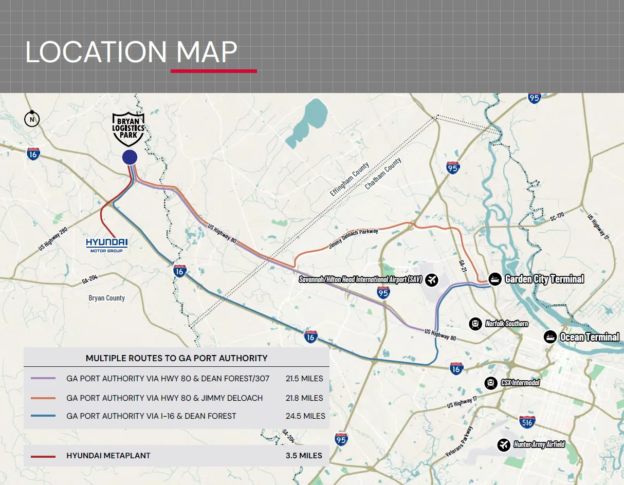 Bryan Logistics Park — Lease in Ellabell, GA, photo 2 of 3