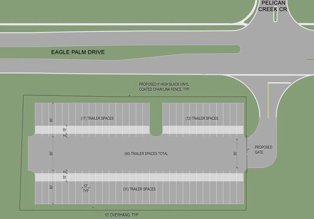 Oak Creek Commerce Park X - Trailer Parking — Lease in Riverview, FL, photo 1 of 2