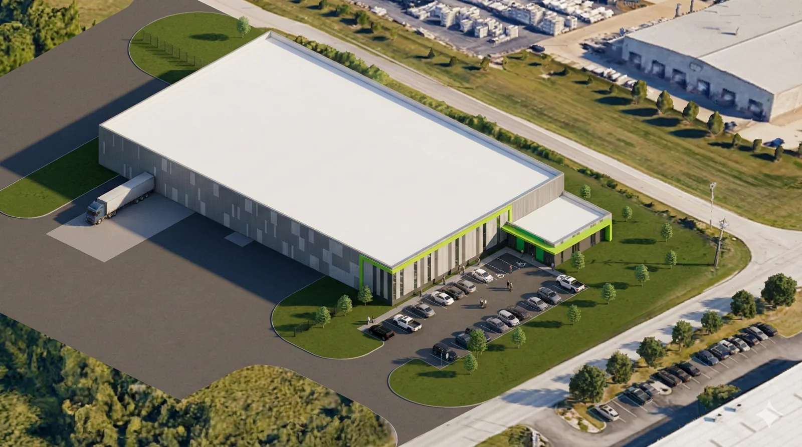 Planned Industrial Opportunity 21,000 - 80,000 SF — Lease in Jeffersonville, IN, photo 1 of 3