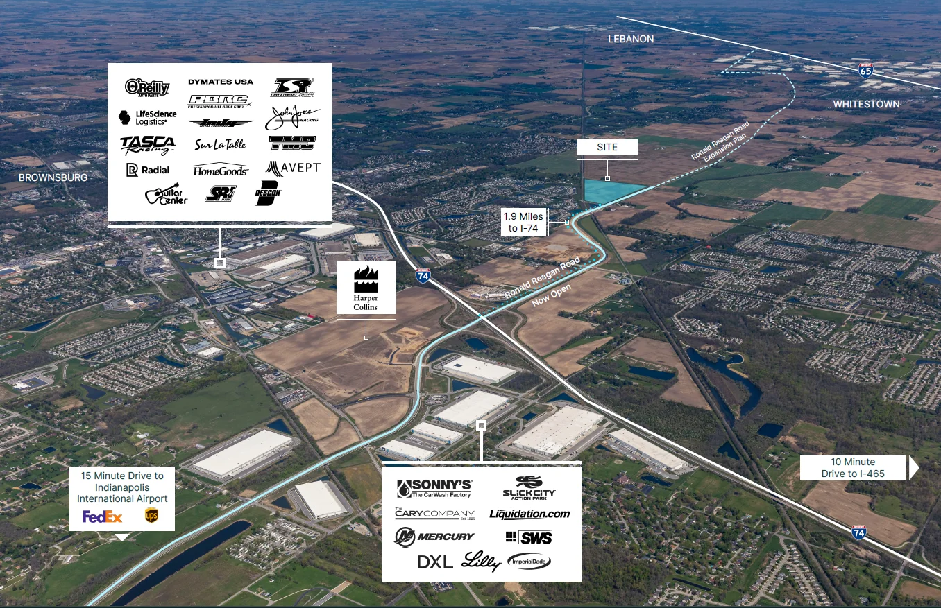 CR 700 N & Ronald Reagan Parkway — Lease in Brownsburg, IN, photo 1 of 1