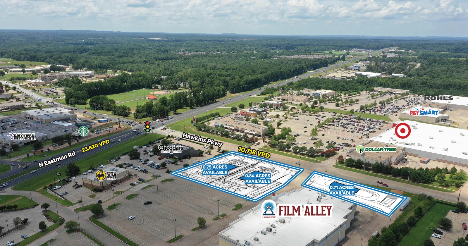Longview Film Alley Pad Sites — Sale in Longview, TX, photo 1 of 1