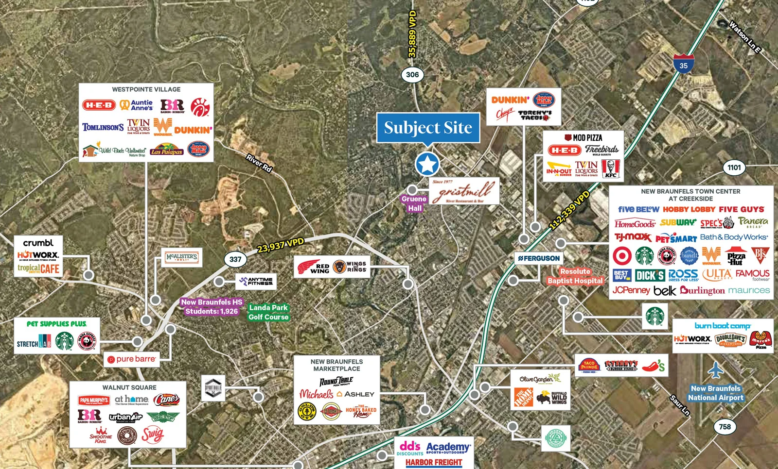 2 Acres Available - Ground Lease/Build To Suit — Lease in New Braunfels, TX, photo 3 of 3