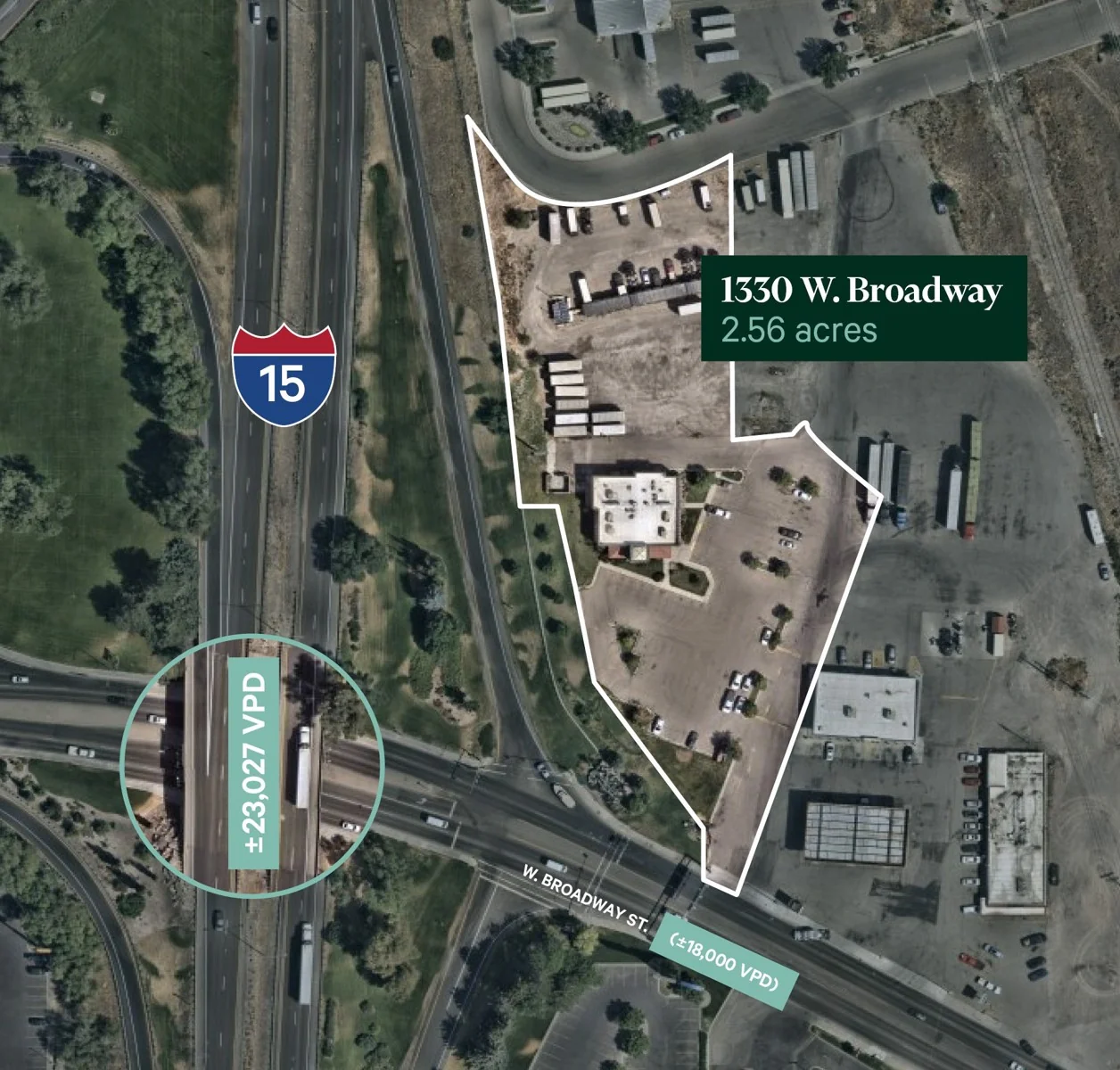 NEC of the I-15 Freeway & Broadway Blvd — Lease in Idaho Falls, ID, photo 2 of 4