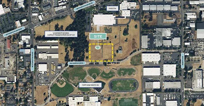 Land for Lease — Lease in Vancouver, WA, photo 1 of 2