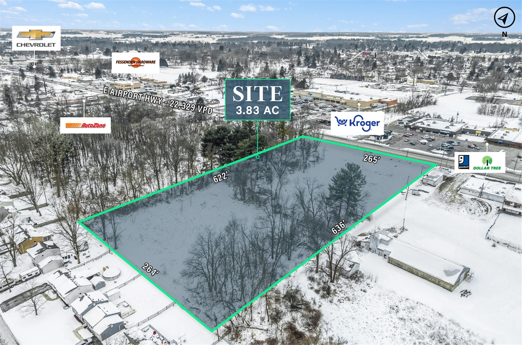 3.83 AC Available — Sale in Swanton, OH, photo 2 of 3