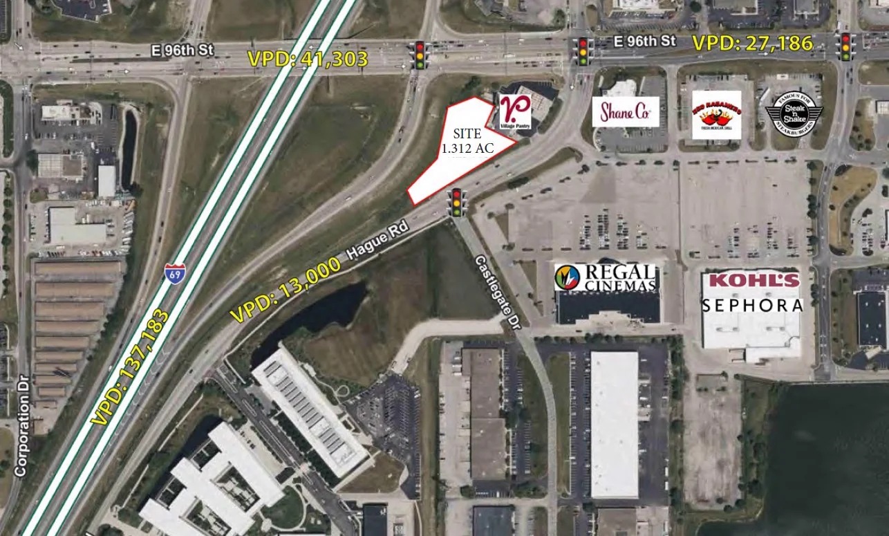 Retail Development Site — Sale in Fishers, IN, photo 1 of 2