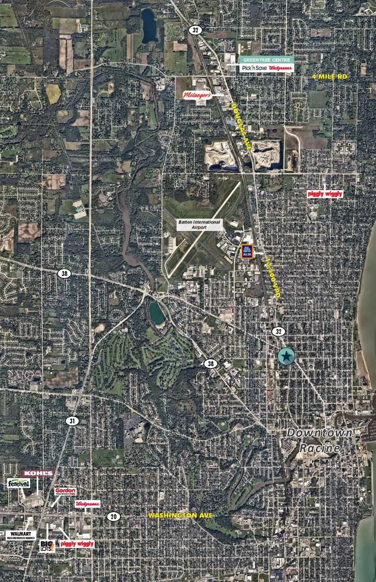 Freestanding Retail / Redevelopment Opportunity — Sale in Racine, WI, photo 3 of 3