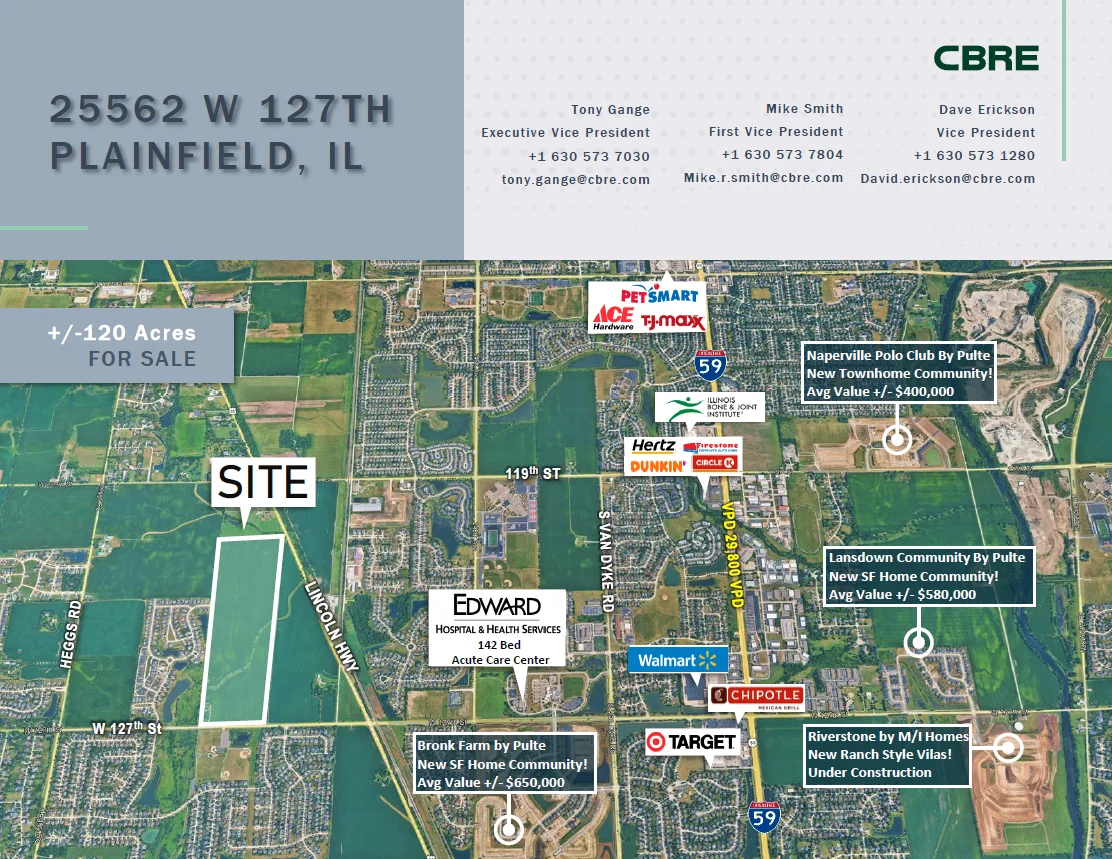 Land in Plainfield, IL — Sale in Plainfield, IL, photo 1 of 4