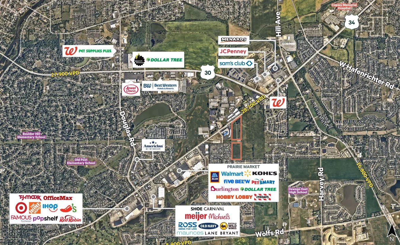 Land in Oswego, IL — Sale in Oswego, IL, photo 1 of 3