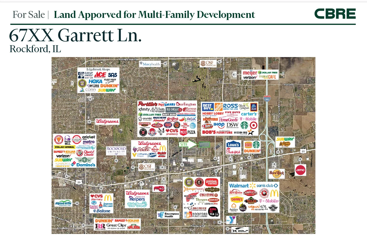 Land in Rockford, IL — Sale in Rockford, IL, photo 1 of 3