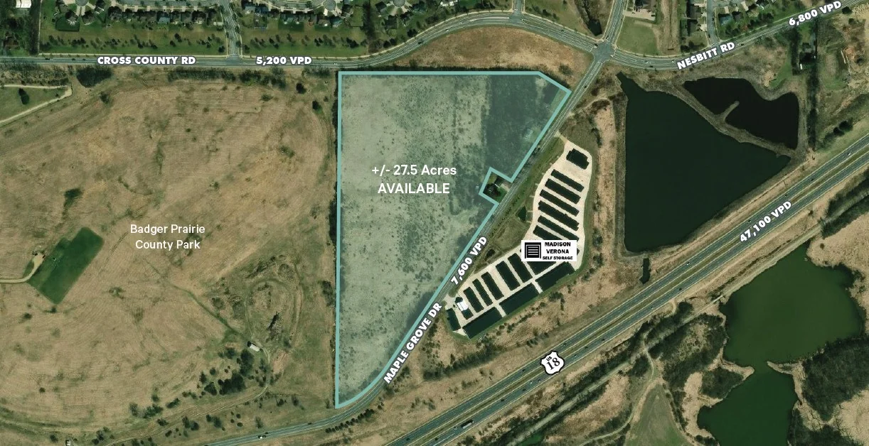 +/- 27.5 Acres Development Land — Sale in Madison, WI, photo 1 of 4