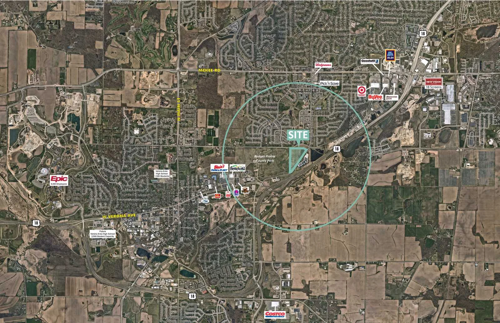 +/- 27.5 Acres Development Land — Sale in Madison, WI, photo 3 of 4