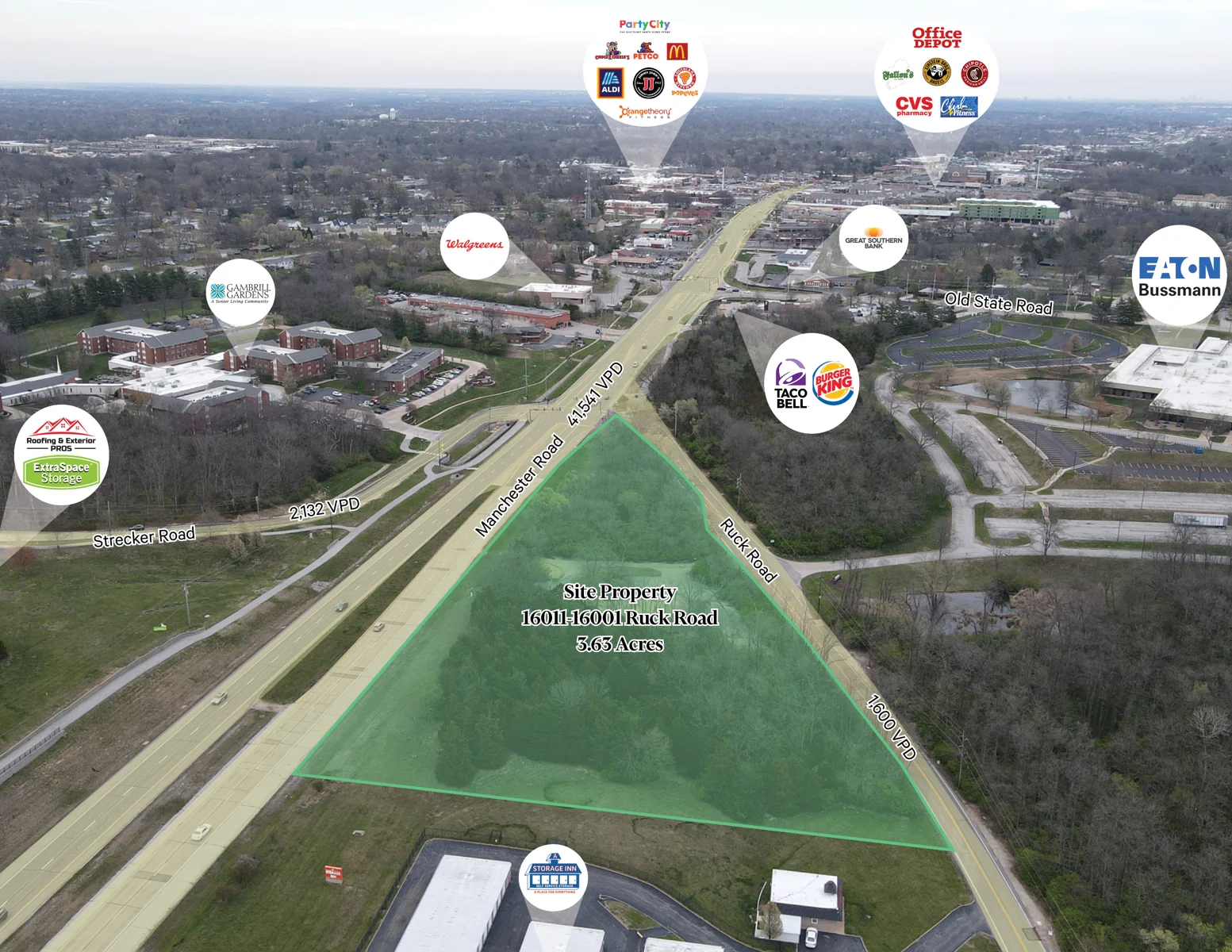 ±3.63 Acres For Sale — Sale in Ellisville, MO, photo 2 of 3