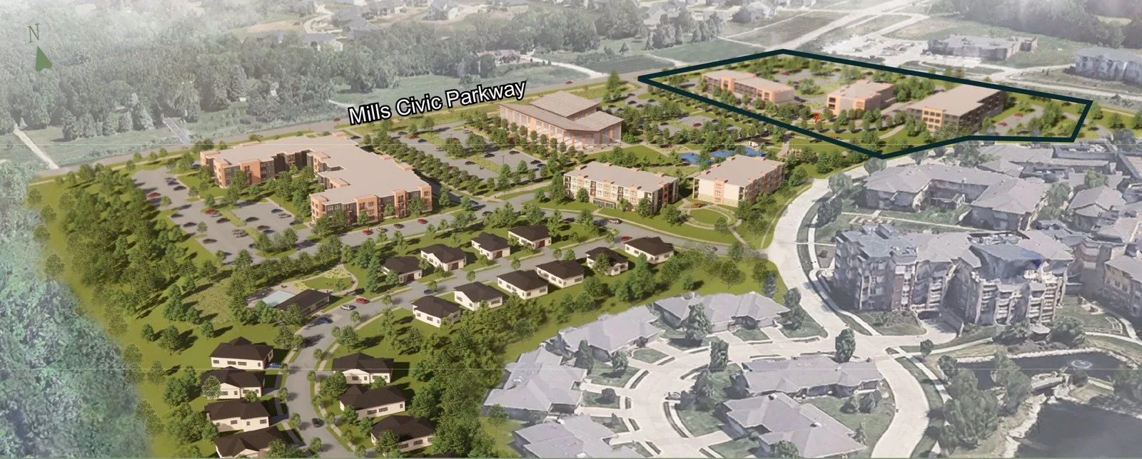 Mixed-Use Land @ Wellstone — Sale in West Des Moines, IA, photo 2 of 4