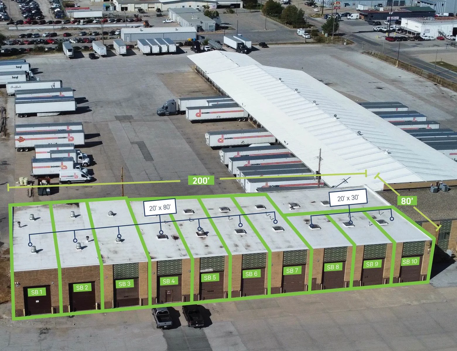 Rare Cross-Dock Truck Terminal Facility — Sale in Omaha, NE, photo 5 of 7