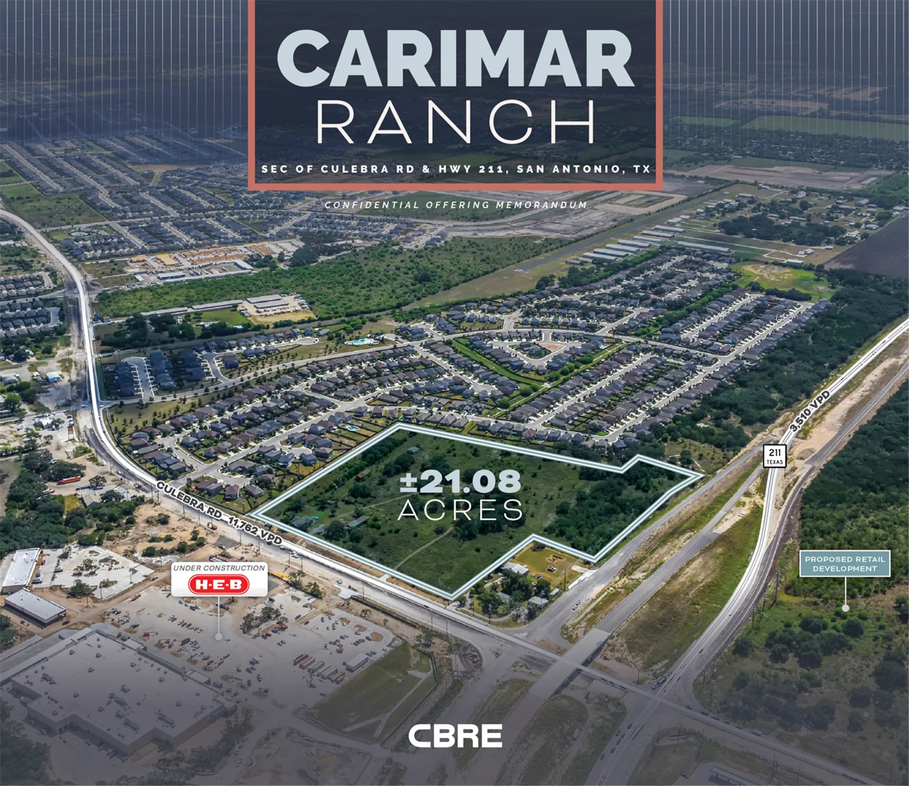Carimar Ranch (±21.08 Acres) — Sale in San Antonio, TX, photo 1 of 4