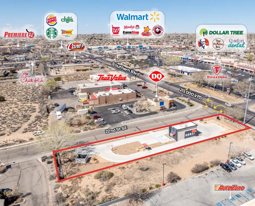 RARE TURN-KEY DRIVE -THRU BUILDING — Sale in Rio Rancho, NM, photo 1 of 4