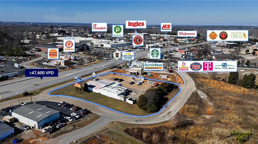 ±1.61-Acre Parcel for Sale or Ground Lease | Mauldin,… — Sale in Mauldin, SC, photo 1 of 8