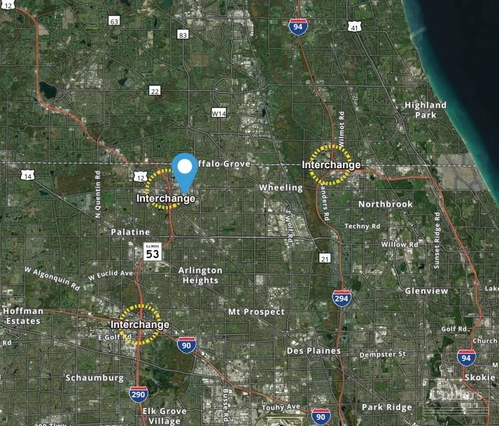 68,588-99,365 SF For Lease or 99,365 SF For Sale in… — Sale in Arlington Heights, IL, photo 3 of 8