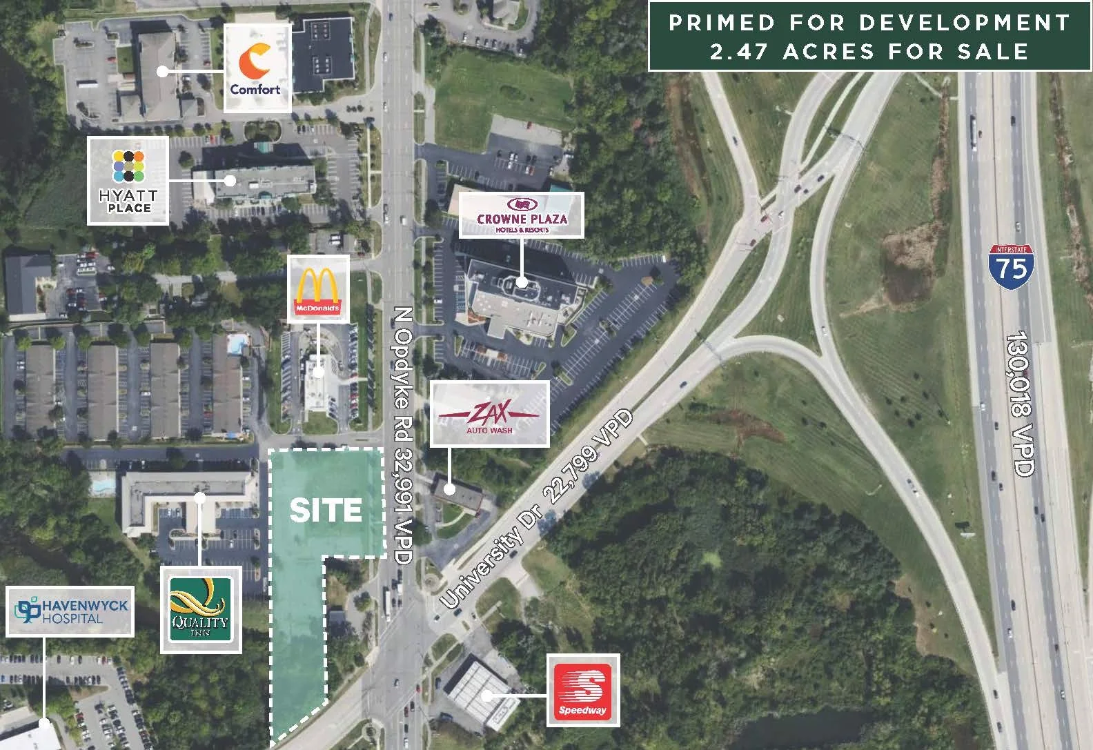 Land in Auburn Hills, MI — Sale in Auburn Hills, MI, photo 3 of 3