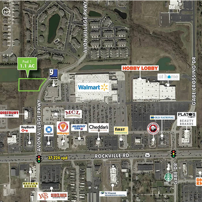 Walmart Outlots - Avon, IN — Sale in Avon, IN, photo 1 of 2
