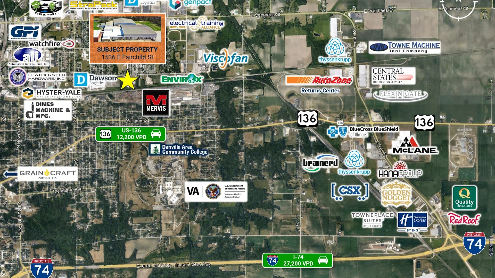 Distribution/Dry Storage Warehouse | Owner User — Sale in Danville, IL, photo 5 of 7