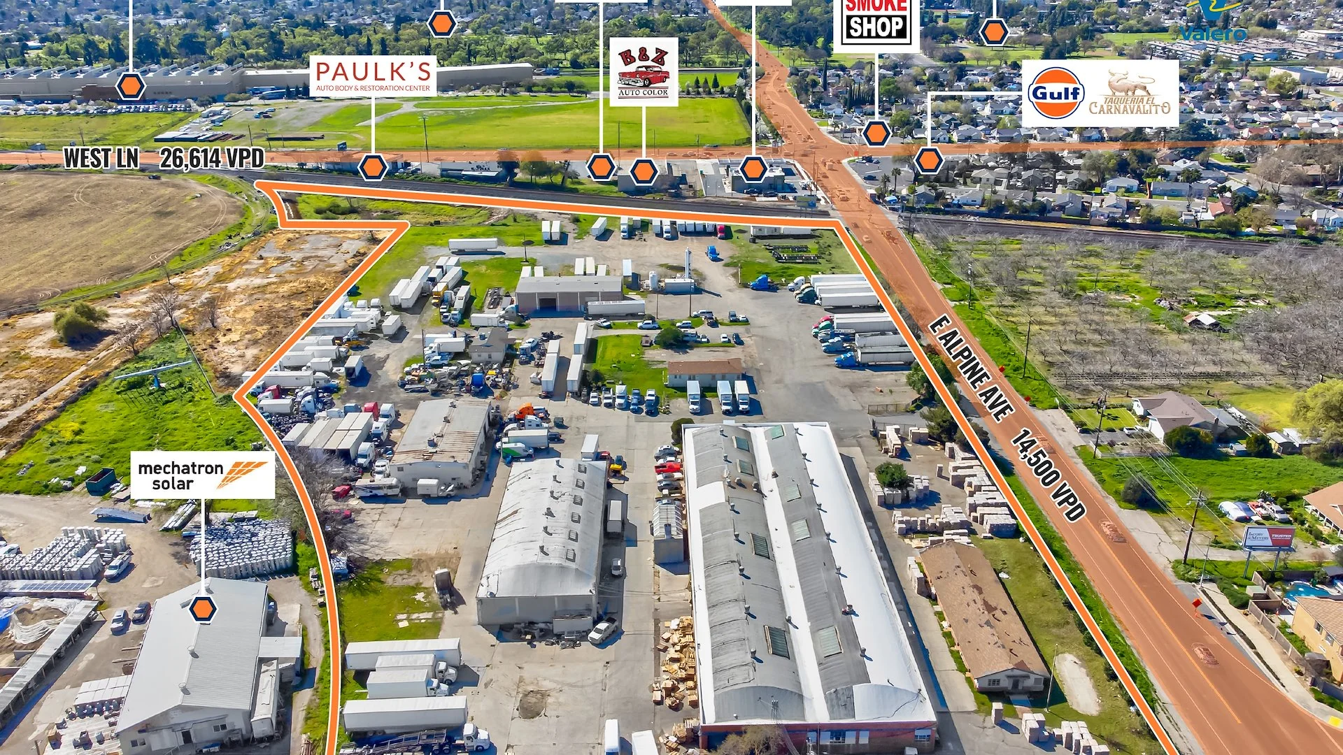 Alpine Industrial Park | 12.63-acres | 7-buildings — Sale in Stockton, CA, photo 3 of 3