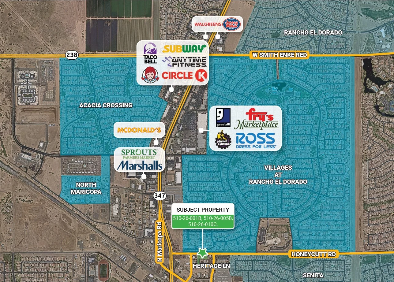0.78 AC Honeycutt Road, Maricopa AZ — Sale in Maricopa, AZ, photo 1 of 5
