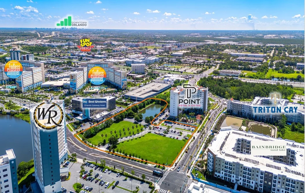 PREMIER DEVELOPMENT SITE NEAR UNIVERSAL ORLANDO — Sale in Orlando, FL, photo 2 of 8