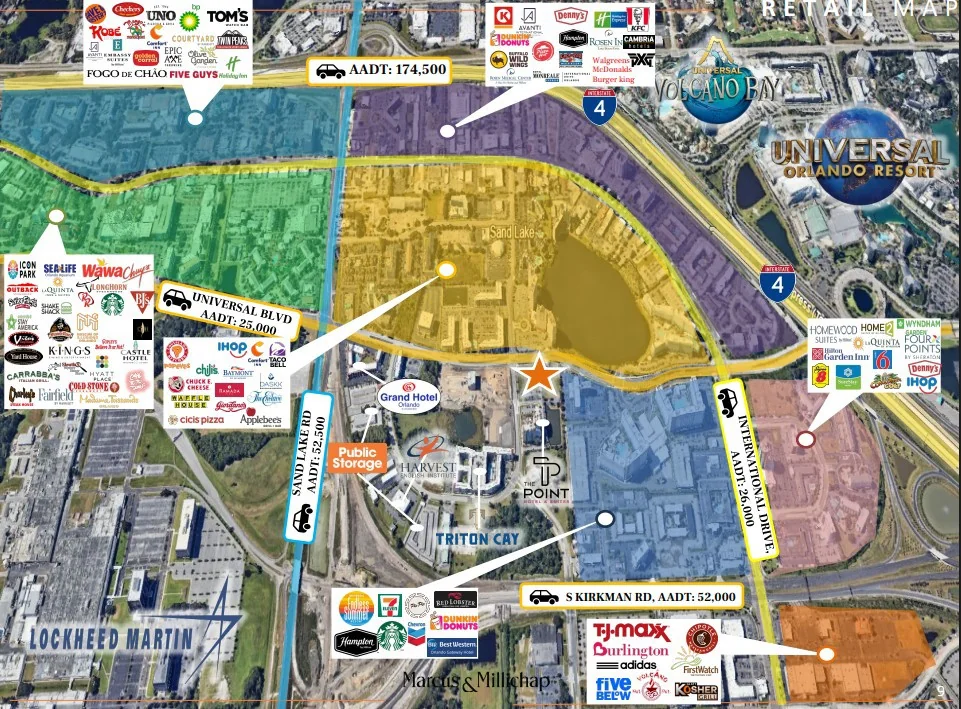 PREMIER DEVELOPMENT SITE NEAR UNIVERSAL ORLANDO — Sale in Orlando, FL, photo 6 of 8