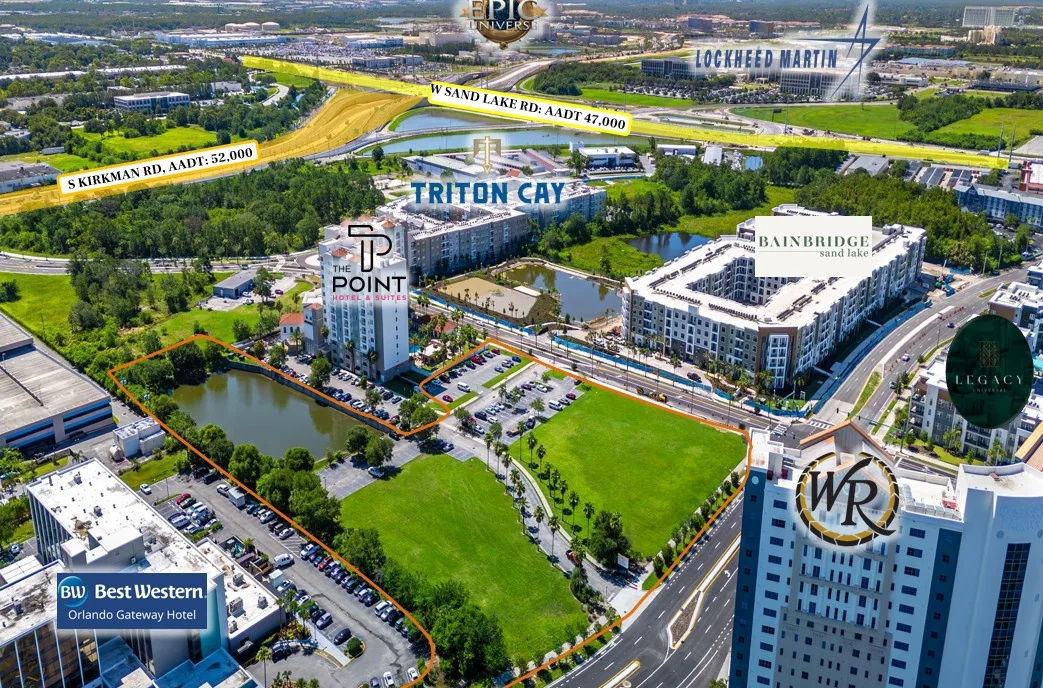 PREMIER DEVELOPMENT SITE NEAR UNIVERSAL ORLANDO — Sale in Orlando, FL, photo 7 of 8