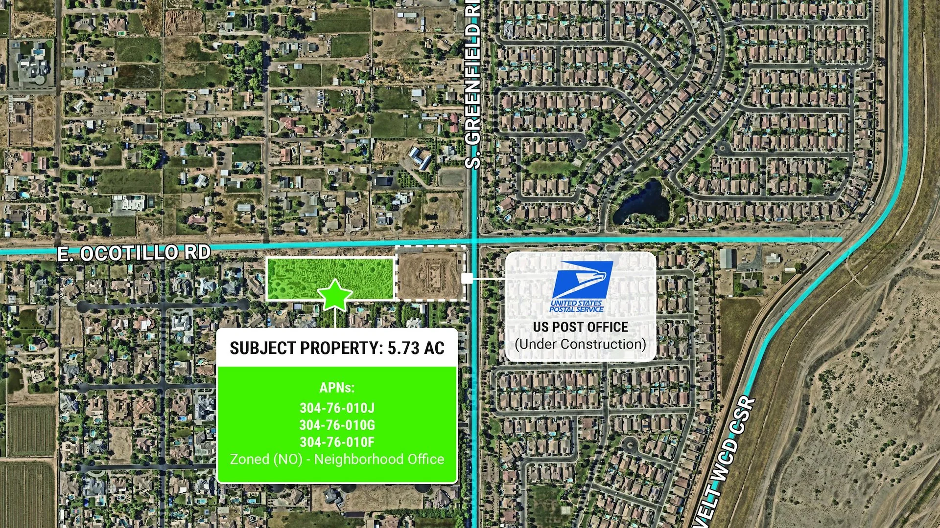 5.73 Acres — Sale in Gilbert, AZ, photo 1 of 2