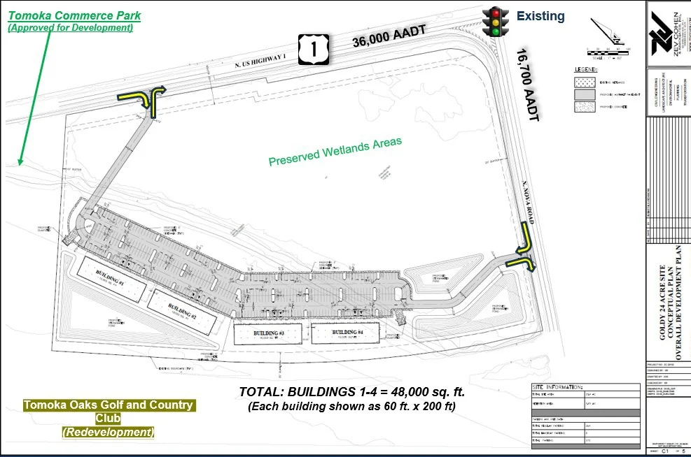 24+/- AC Commercial US 1 Site — Sale in Ormond Beach, FL, photo 2 of 4
