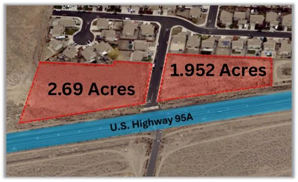 Fernley Nevada U.S. Highway 95-A Parcels — Sale in Fernley, NV, photo 1 of 2