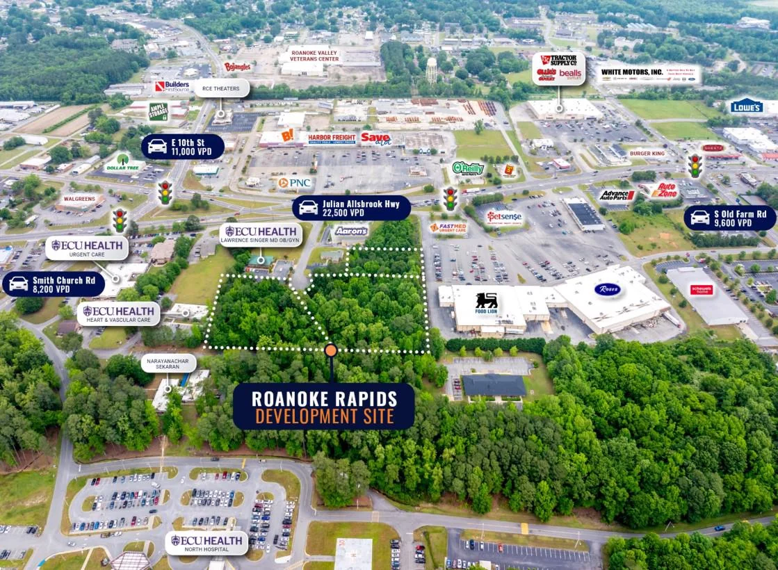 Roanoke Rapids Development Site — Sale in Roanoke Rapids, NC, photo 2 of 3